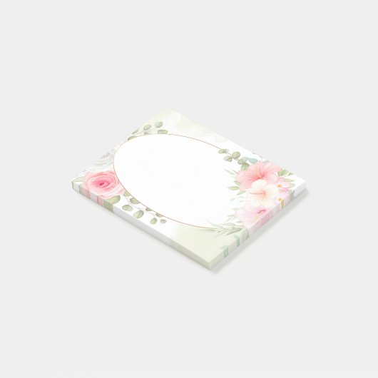 Blumenpost-Hinweise Post-it Klebezettel (angewinkelt)