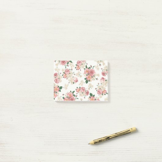 Blumenpost-it/Anmerkungen tun Post-it Klebezettel (Auf Schreibtisch)