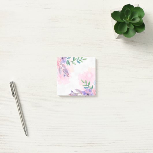 Blumenpost-it-Notes Post-it Klebezettel (Büro)