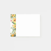 Blumenpost-it-Notes Post-it Klebezettel (Vorderseite)