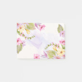 Blumenpost-it-Notes Post-it Klebezettel (Vorderseite)