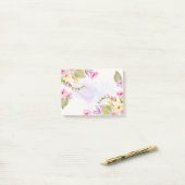 Blumenpost-it-Notes Post-it Klebezettel (Auf Schreibtisch)