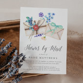 Blumenpost Virtual Baby oder Brautparty per Post Einladung