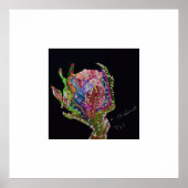 Blumenposter Art Poster (Vorne)