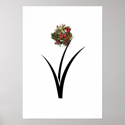 Blumenposter poster (Vorne)