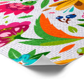 Blumenposter Poster (Ecke)