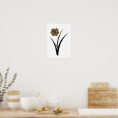Blumenposter poster (Küche)