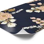 Blumenposter Poster (Ecke)