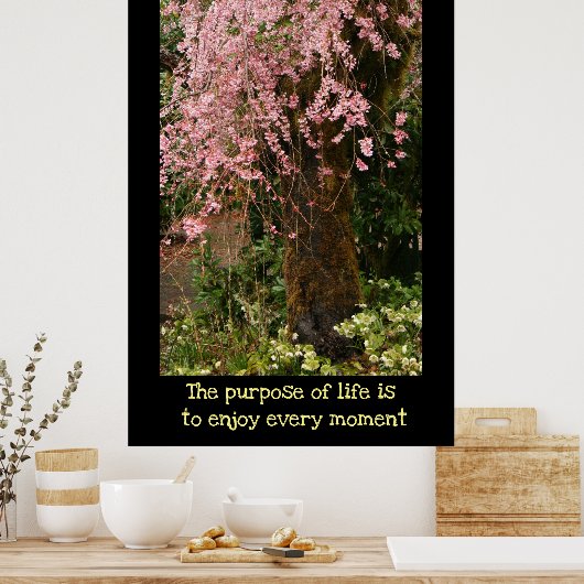 Blumenposter Poster (Küche)