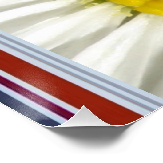 Blumenposter Poster (Ecke)