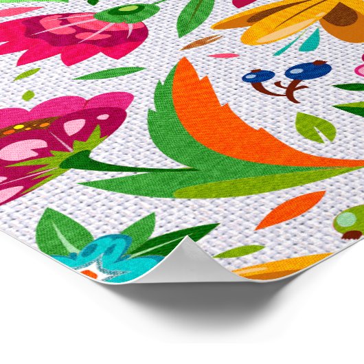 Blumenposter überarbeitet poster (Ecke)