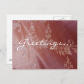 Blumenpostkarte - individuell anpassbar postkarte (Vorne/Hinten)