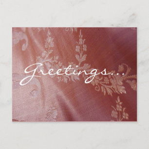 Blumenpostkarte - individuell anpassbar postkarte