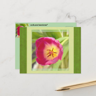 Blumenpostkarte Postkarte