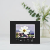 Blumenpostkarte Postkarte (Stehend Vorderseite)