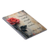 Blumenpracht  notizblock (Rechte Seite)