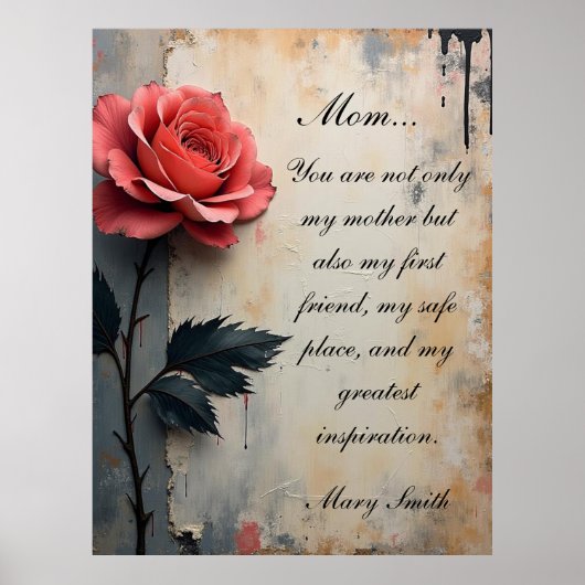 Blumenpracht  poster (Vorne)