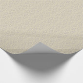Blumenprägemuster Geschenkpapier (Ecke)