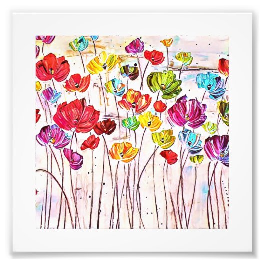 BlumenPrint Fotodruck (Vorne)