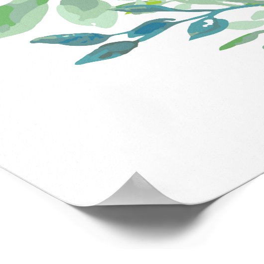 BlumenPrint Poster (Ecke)