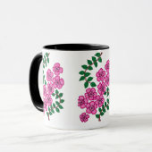 Blumenprint-Tasse Tasse (Vorderseite Links)