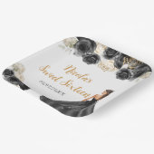 BlumenPrinzessin im Schwarzwald 16 . Geburtstag Pappteller (Gewinkelt)