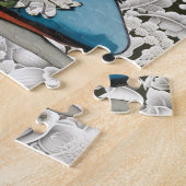 Blumenpumpen mit hohem Absatz Butterfett Vintage S Puzzle (Seite)