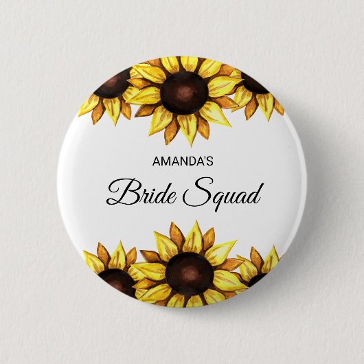 Blumenquad Button (Vorderseite)