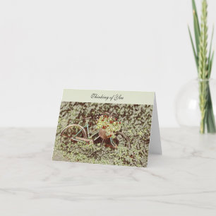 Blumenrad - Denken Sie an Sie Karte