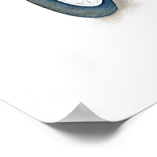 Blumenrad Poster (Ecke)