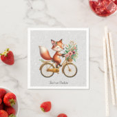 Blumenrad-Schmetterling-Napkins Serviette (Beispiel)