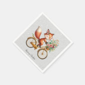 Blumenrad-Schmetterling-Napkins Serviette (Ecke)