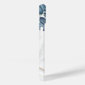 Blumenrahmen, Aquamarine Grafik, Mandala Case-Mate iPhone Hülle (Rückseite / Rechts)