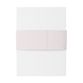 Blumenrahmen-Bauchschnur Einladungsbanderole (Rückseitenbeispiel)