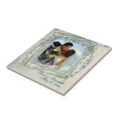 Blumenrahmen Foto Keramik Tile Fliese (Seite)