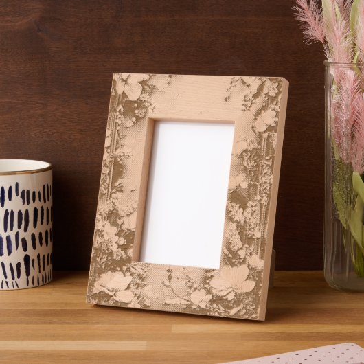 Blumenrahmen Geätzte Rahmen (Linke Ecke)