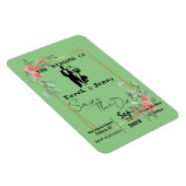 Blumenrahmen Magnet (Rechte Seite)