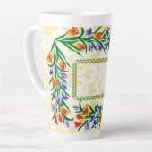 Blumenrahmen Milchtasse (Linke Ecke)