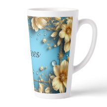 Blumenrahmen mit individuellem Namen