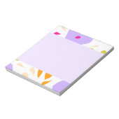 Blumenrahmen Notizblock (Rotiert)