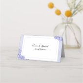 Blumenrahmen Platzkarte (Rückseite)