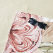 Blumenrahmen Strandtuch (Beispiel)