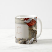 Blumenrahmen-Tasse Kaffeetasse (VorderseiteRechts)