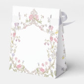 Blumenrahmen Taufe Geschenkschachtel (Rückseite)