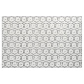 Blumenrand mit Monogramm Stoff (Yard (91,4 cm))
