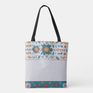 Blumenrand tasche