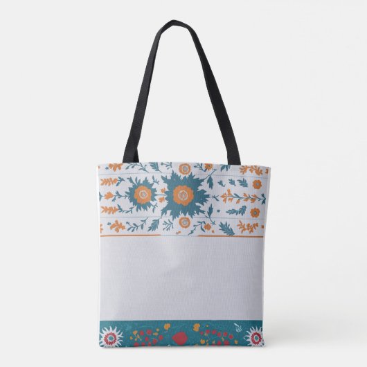 Blumenrand tasche (Rückseite)
