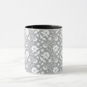 Blumenranken-Spitzenmuster Tasse (Zentrum)