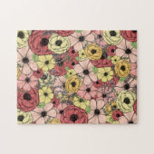 Blumenrätsel puzzle (Horizontal)