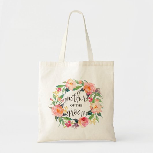 Blumenreath, Mutter des Bräutigams, Kalligraphie-1 Tragetasche (Vorne)